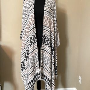 Aztec Wrap/ Poncho